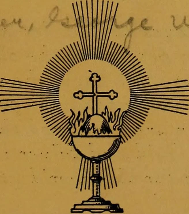 An illustration from Rosicrvcian symbology; a treatise wherein the discerning ones will find the elements of constructive symbology and certain other things, 1916, leaf 8