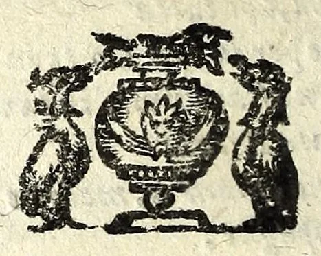 An illustration from Rosmilla : tragedia, 1622, leaf 14