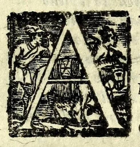 An illustration from Rosmilla : tragedia, 1622, leaf 15