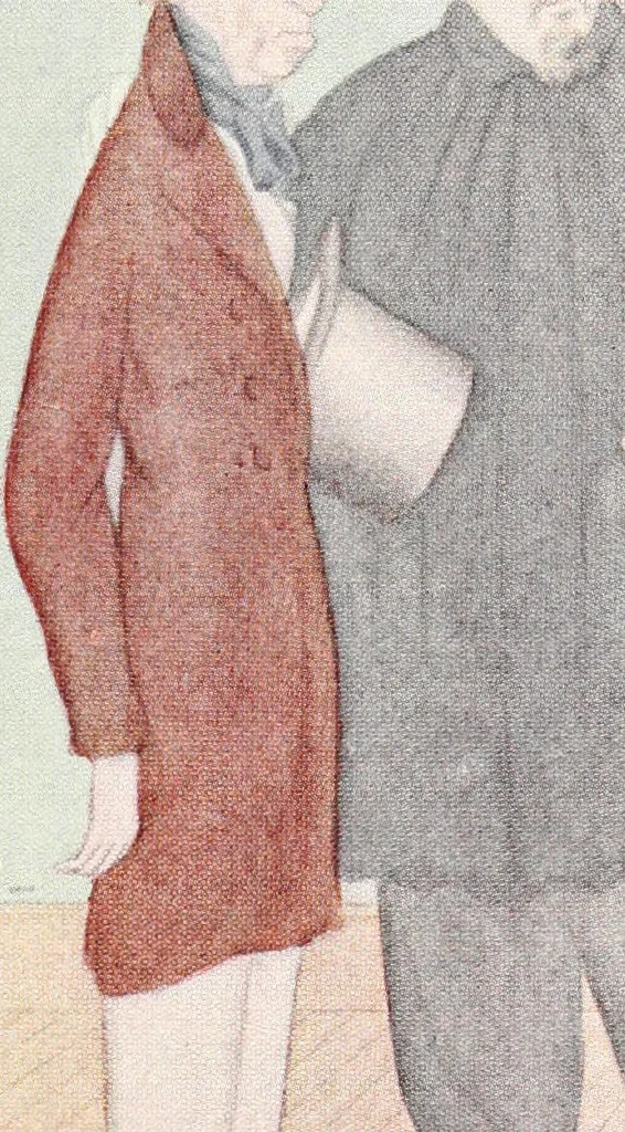 An illustration from Rossetti and his circle, 1922, leaf 46