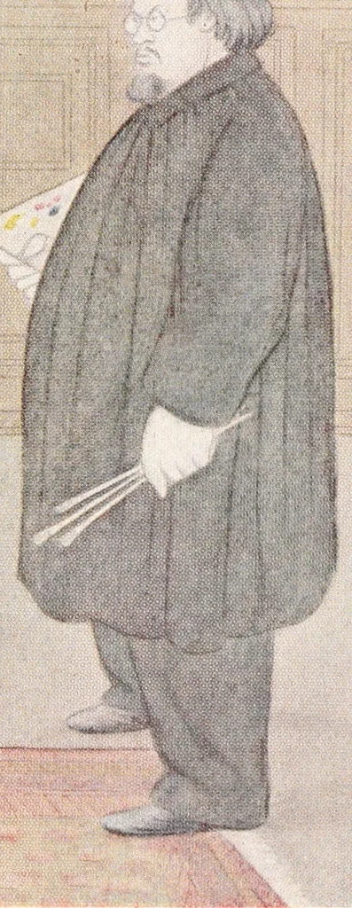 An illustration from Rossetti and his circle, 1922, leaf 78