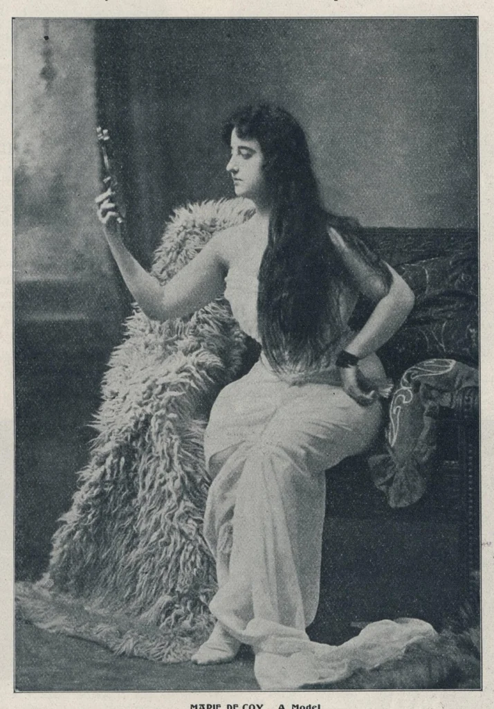 An illustration from The Will Rossiter "Songs and Stories" Monthly Magazine: A Magazine of Music, Short Stories, Colored Photos, Stage Gossip (September, 1901), 1901, leaf 10