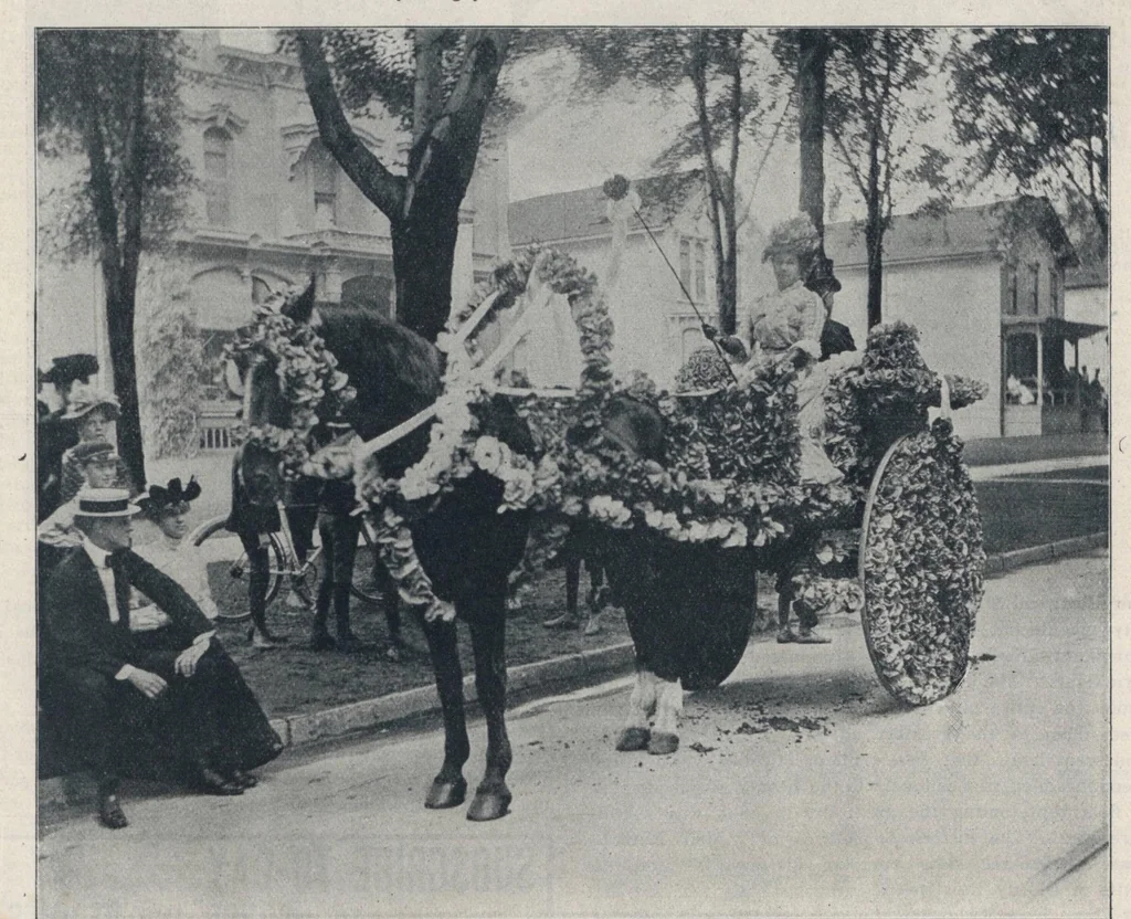 An illustration from The Will Rossiter "Songs and Stories" Monthly Magazine: A Magazine of Music, Short Stories, Colored Photos, Stage Gossip (September, 1901), 1901, leaf 14