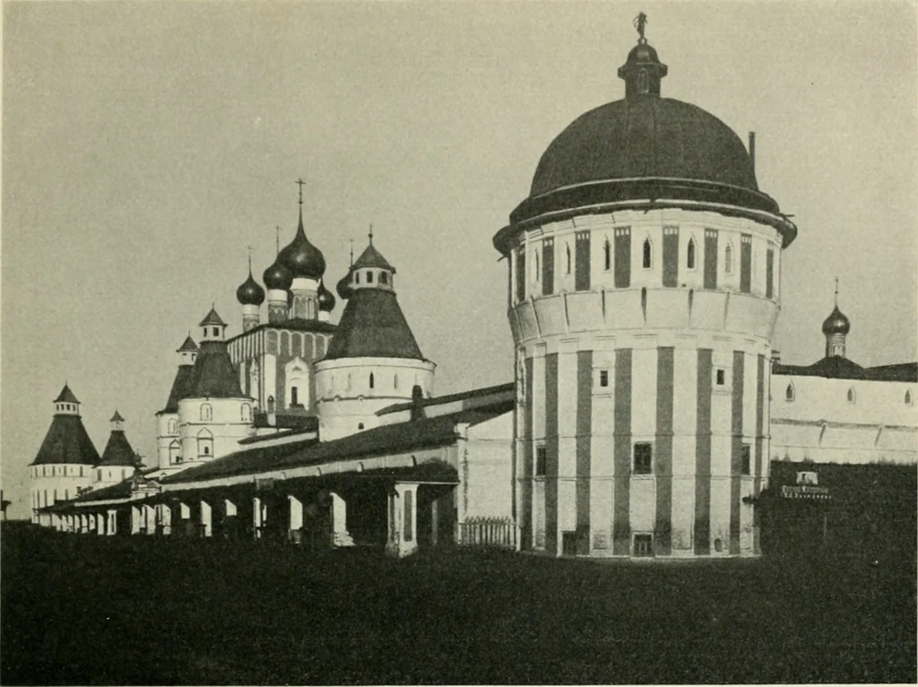 An illustration from Rostov Veliki. Uglich, 1913, leaf 100