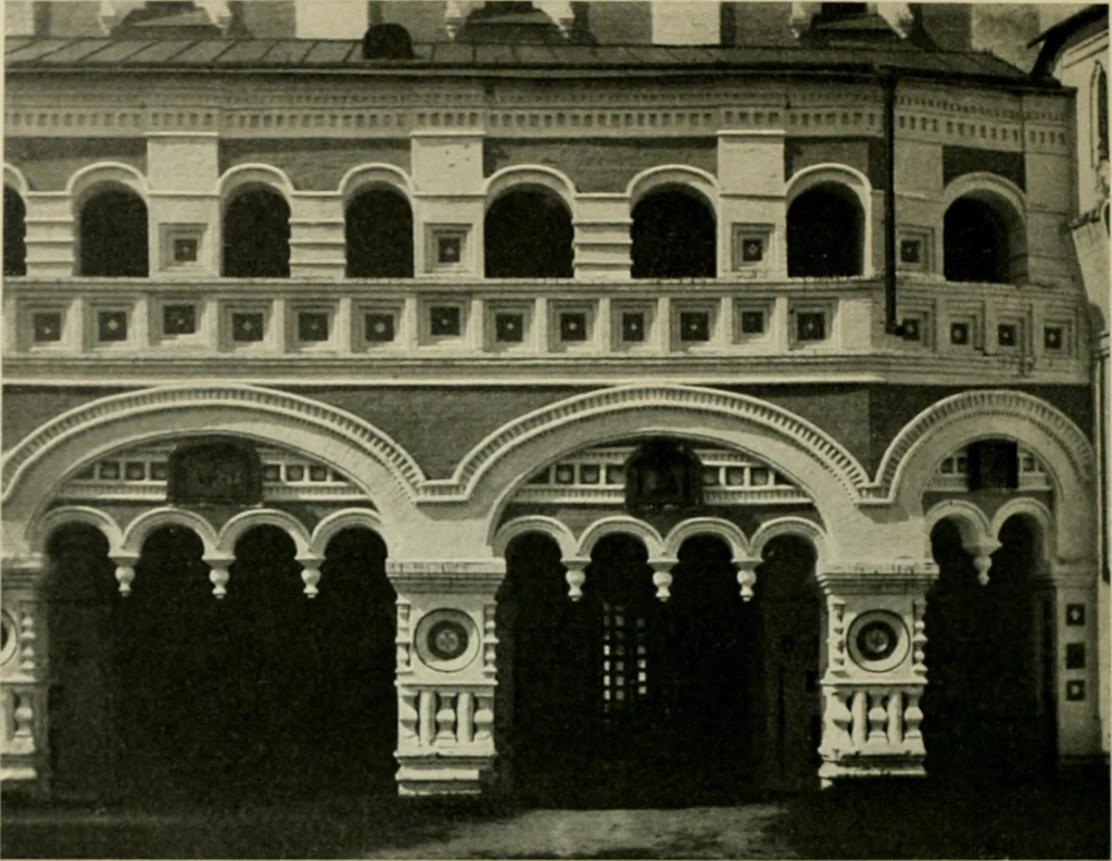 An illustration from Rostov Veliki. Uglich, 1913, leaf 103
