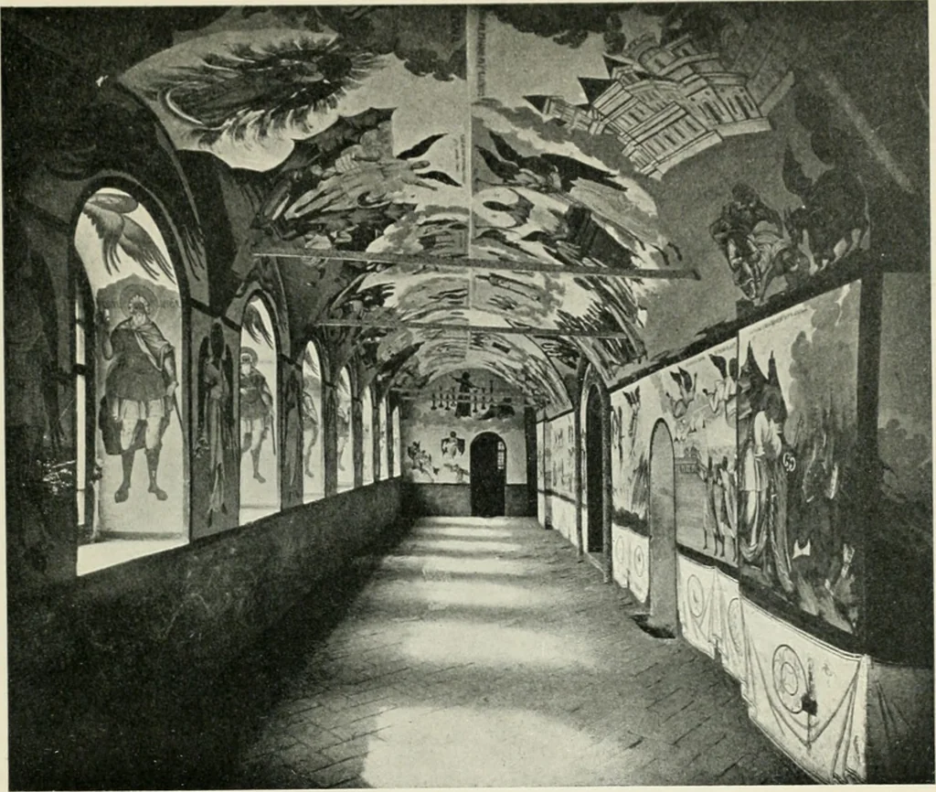 An illustration from Rostov Veliki. Uglich, 1913, leaf 112
