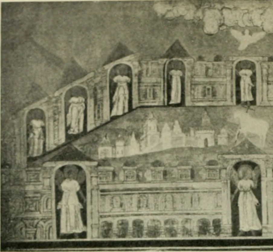An illustration from Rostov Veliki. Uglich, 1913, leaf 113