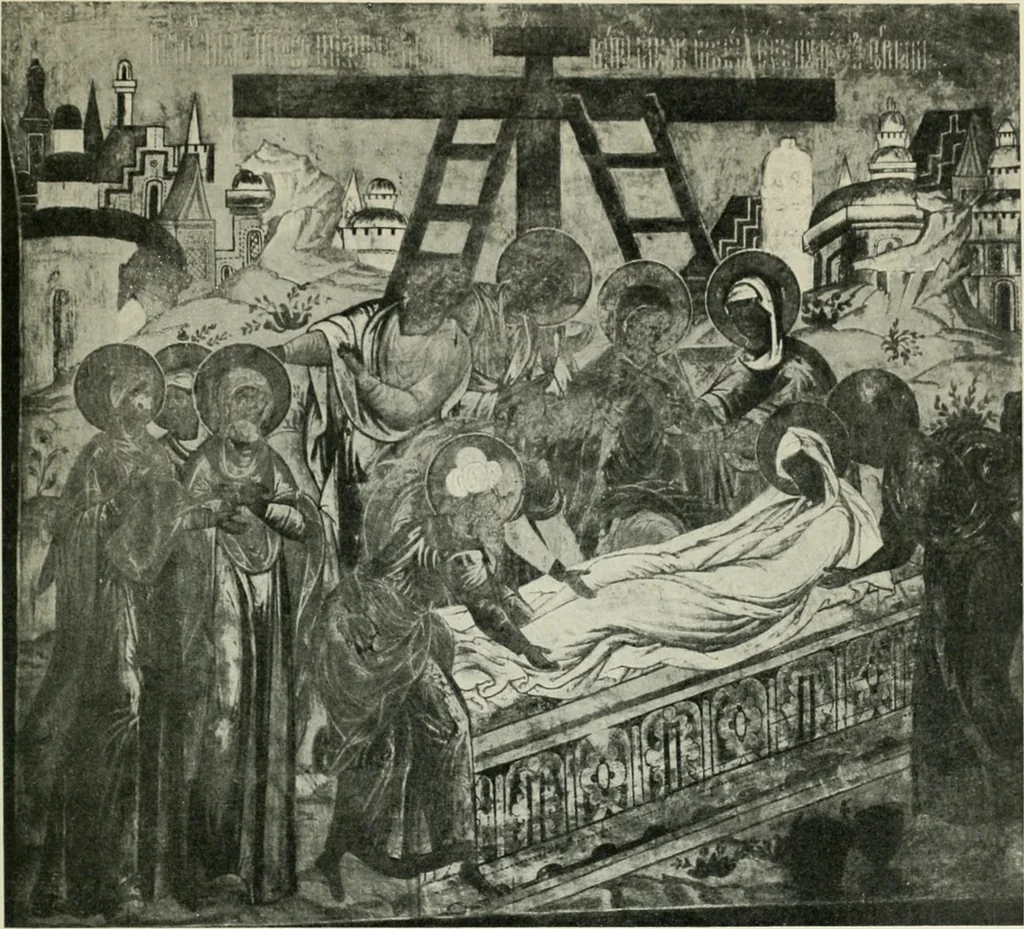 An illustration from Rostov Veliki. Uglich, 1913, leaf 116