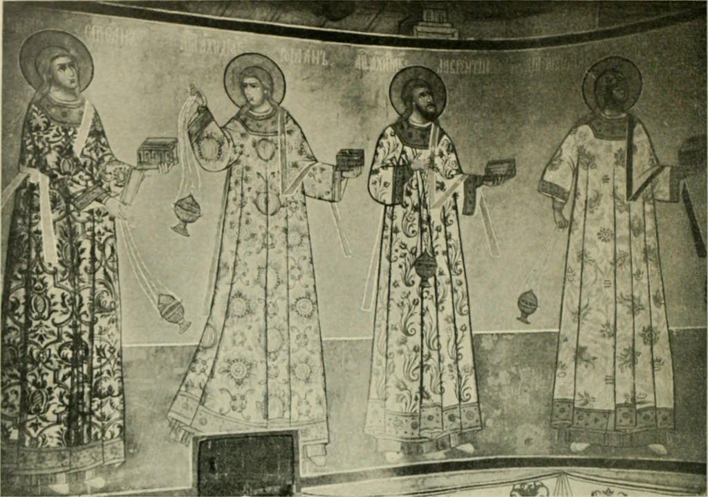 An illustration from Rostov Veliki. Uglich, 1913, leaf 119