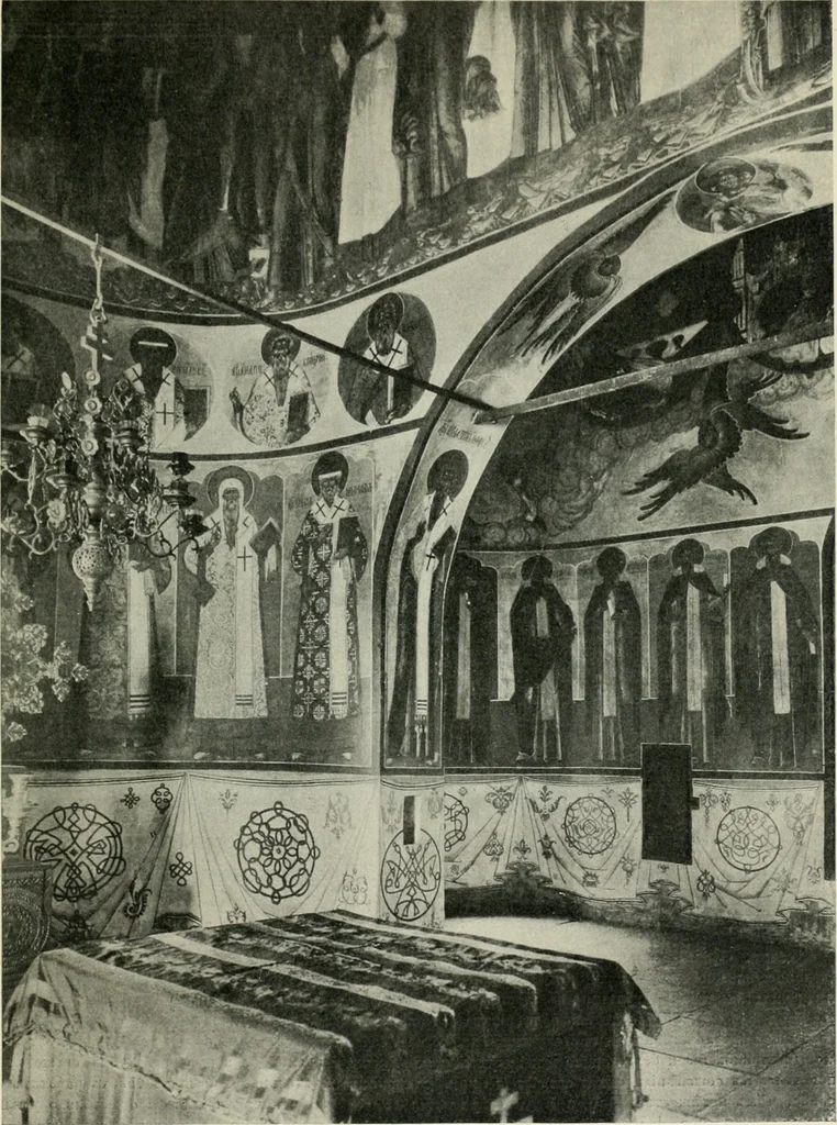 An illustration from Rostov Veliki. Uglich, 1913, leaf 120