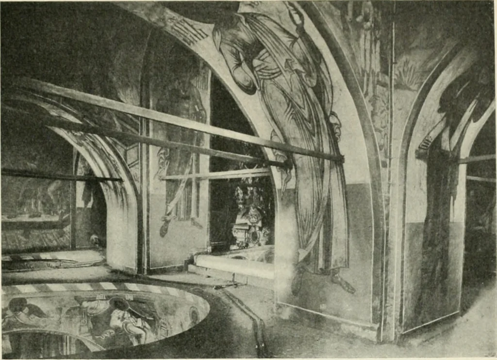 An illustration from Rostov Veliki. Uglich, 1913, leaf 128
