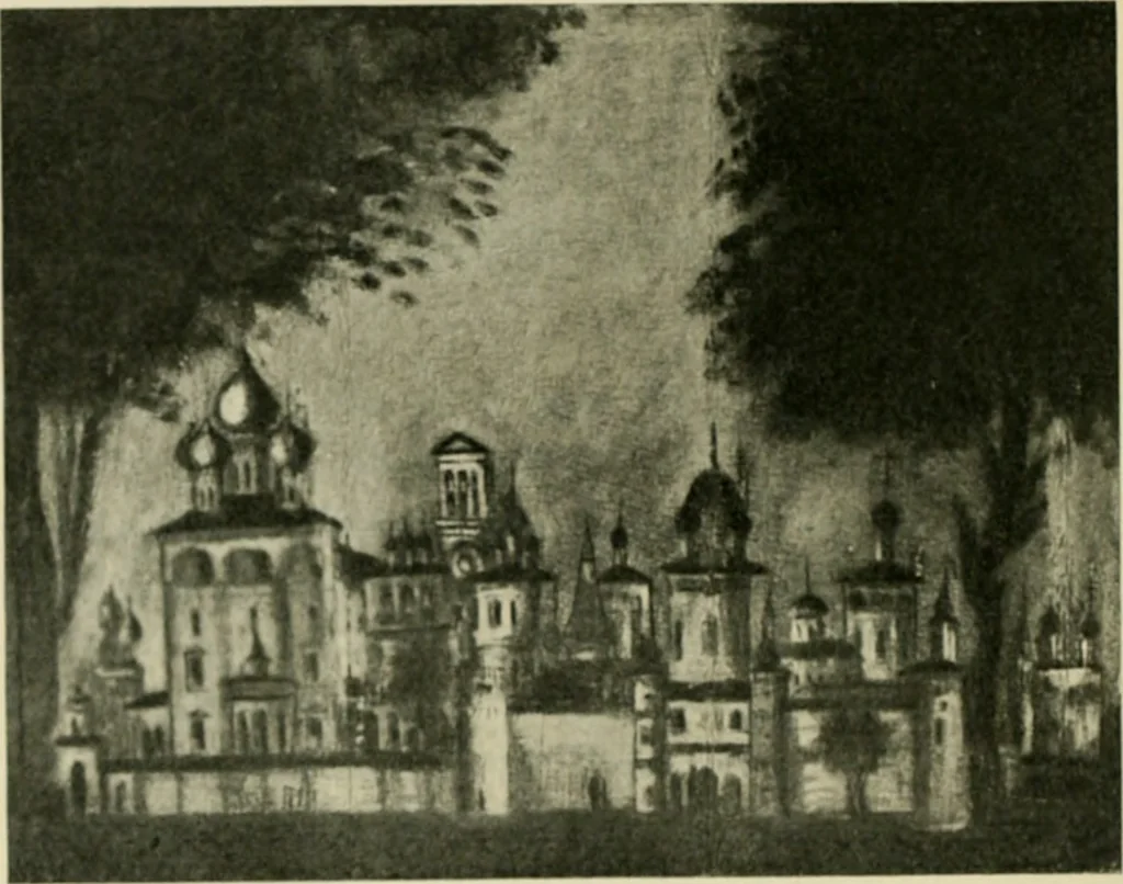 An illustration from Rostov Veliki. Uglich, 1913, leaf 141