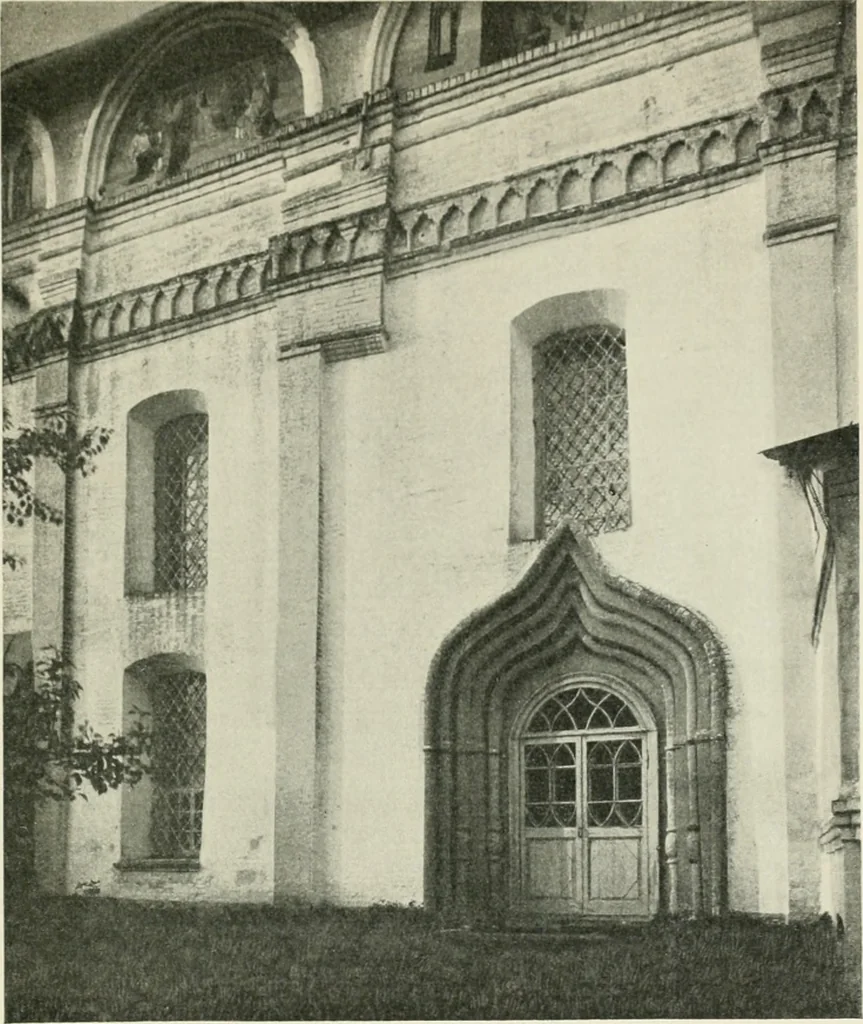 An illustration from Rostov Veliki. Uglich, 1913, leaf 150
