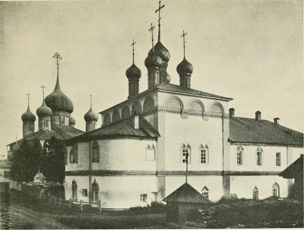 An illustration from Rostov Veliki. Uglich, 1913, leaf 154