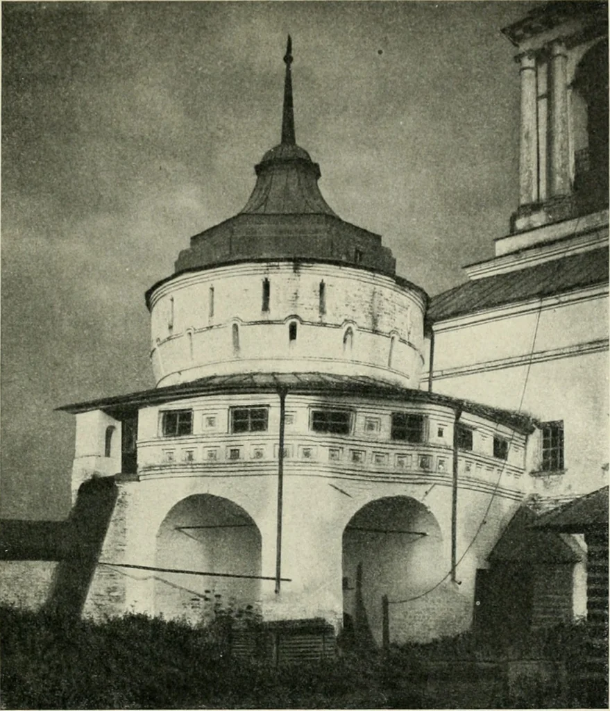 An illustration from Rostov Veliki. Uglich, 1913, leaf 156