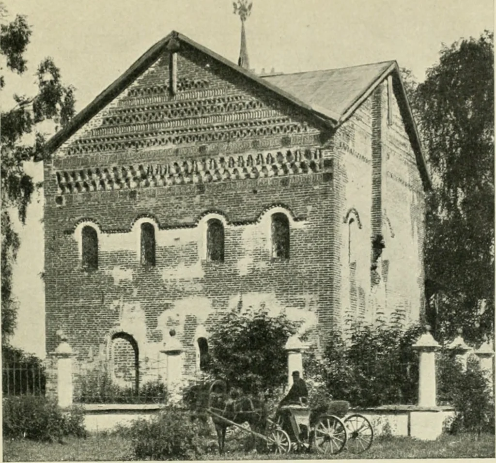 An illustration from Rostov Veliki. Uglich, 1913, leaf 158