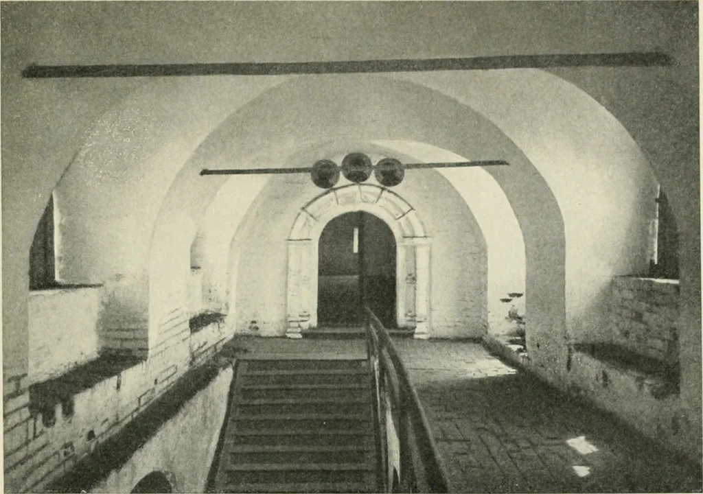 An illustration from Rostov Veliki. Uglich, 1913, leaf 168