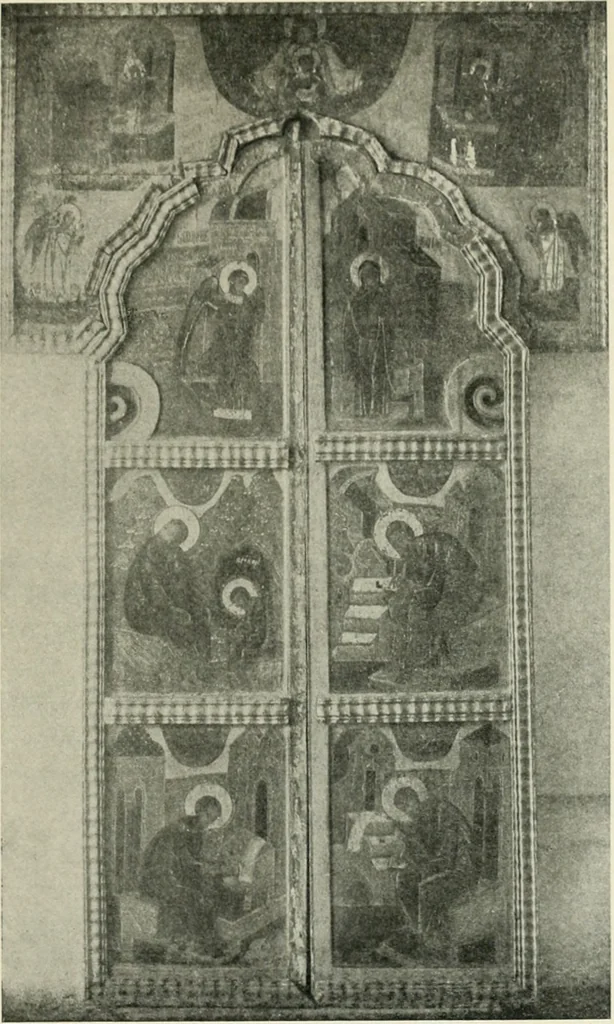 An illustration from Rostov Veliki. Uglich, 1913, leaf 172