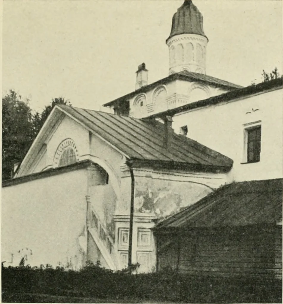 An illustration from Rostov Veliki. Uglich, 1913, leaf 182