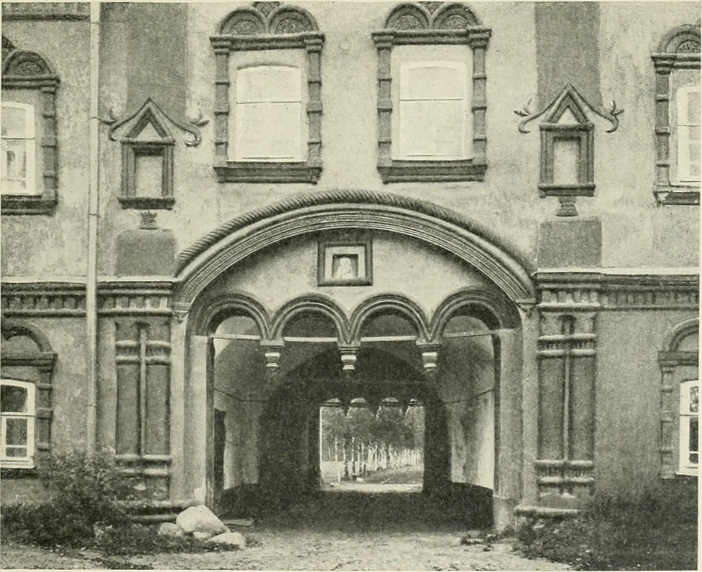 An illustration from Rostov Veliki. Uglich, 1913, leaf 182