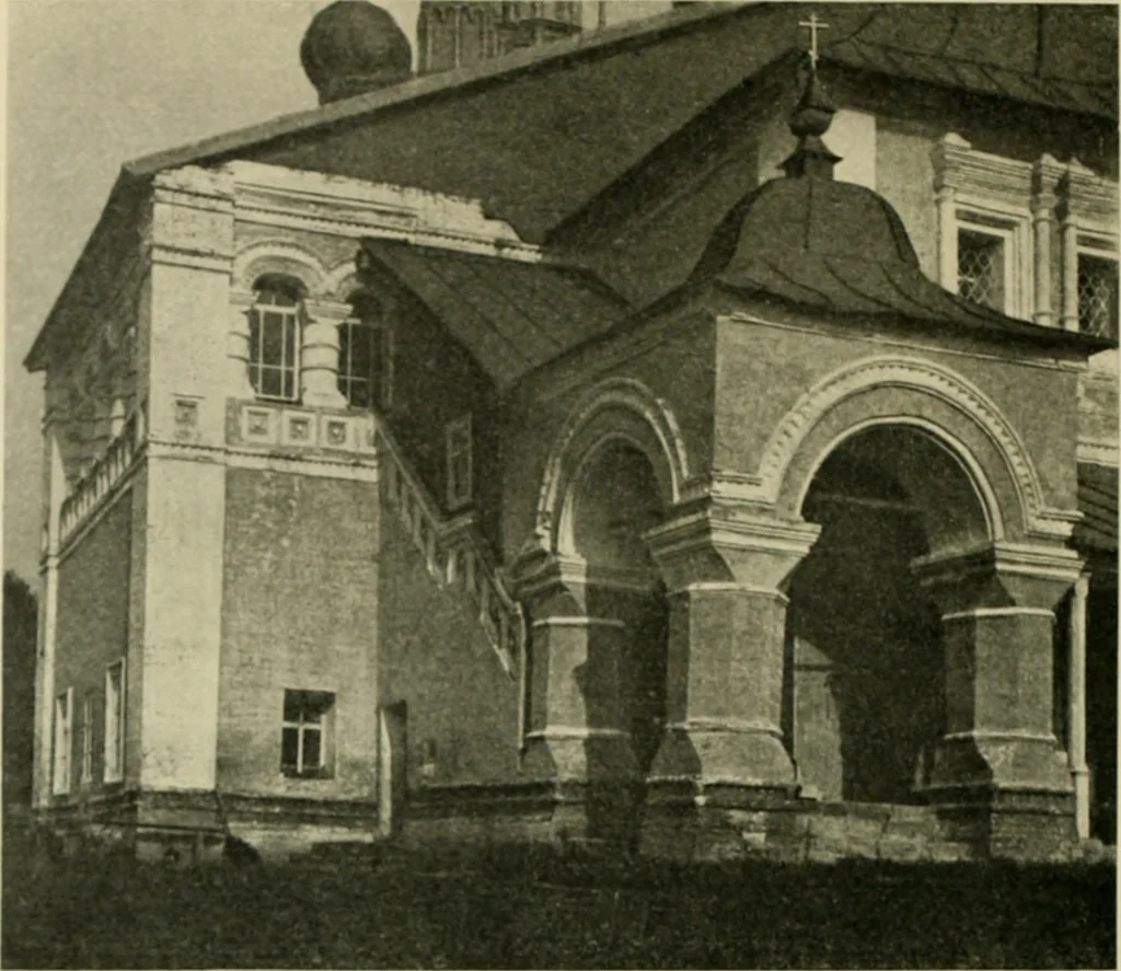 An illustration from Rostov Veliki. Uglich, 1913, leaf 183