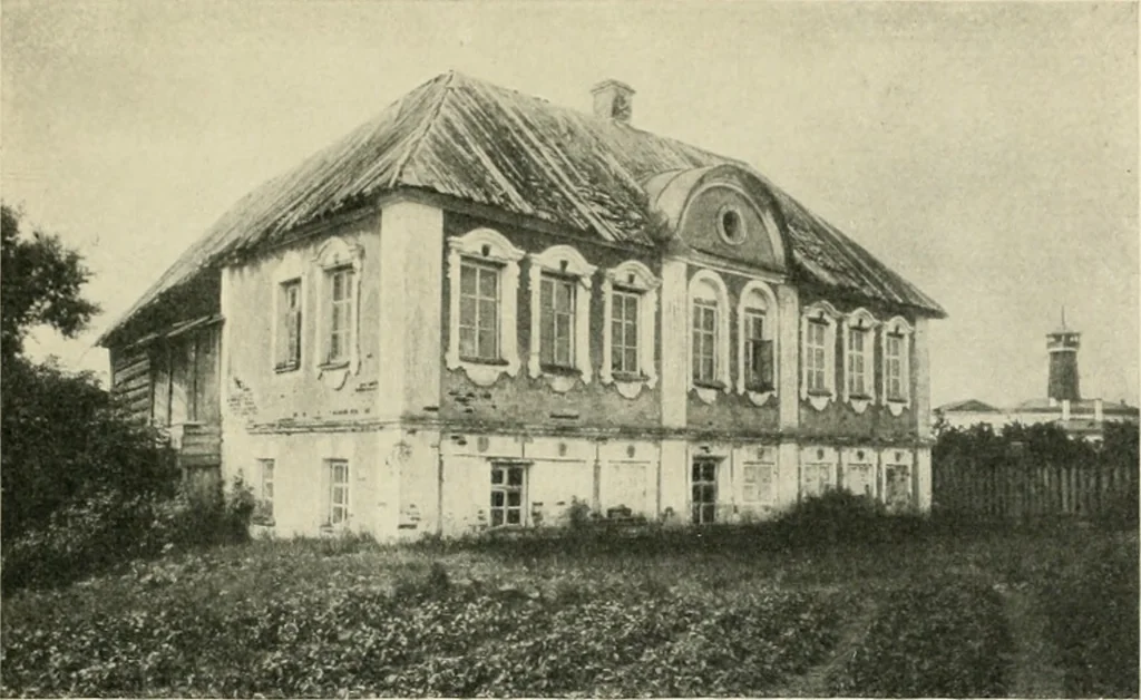 An illustration from Rostov Veliki. Uglich, 1913, leaf 184