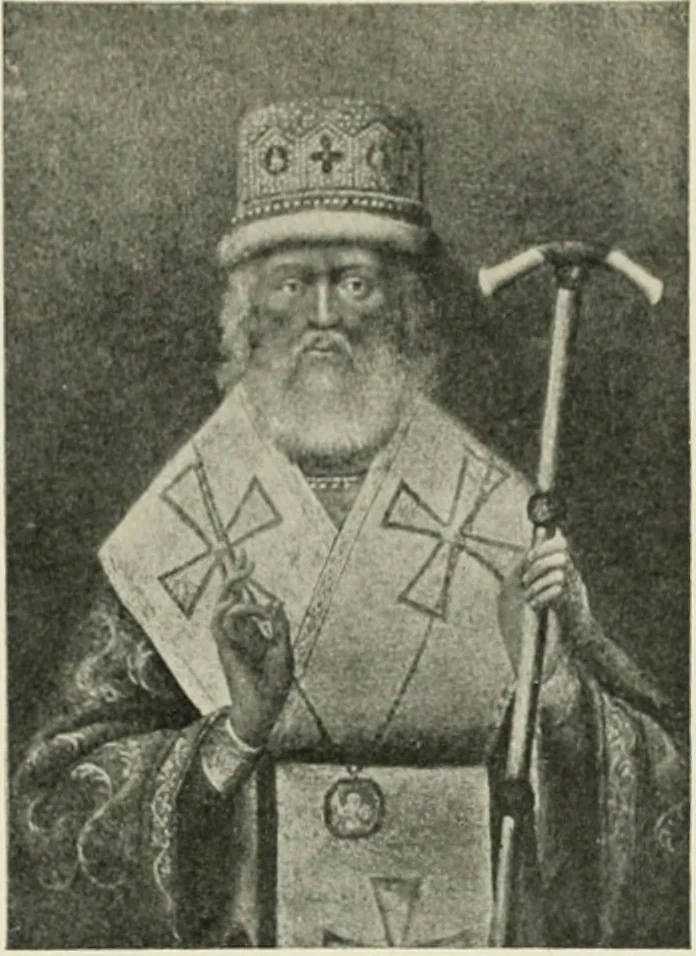 An illustration from Rostov Veliki. Uglich, 1913, leaf 26