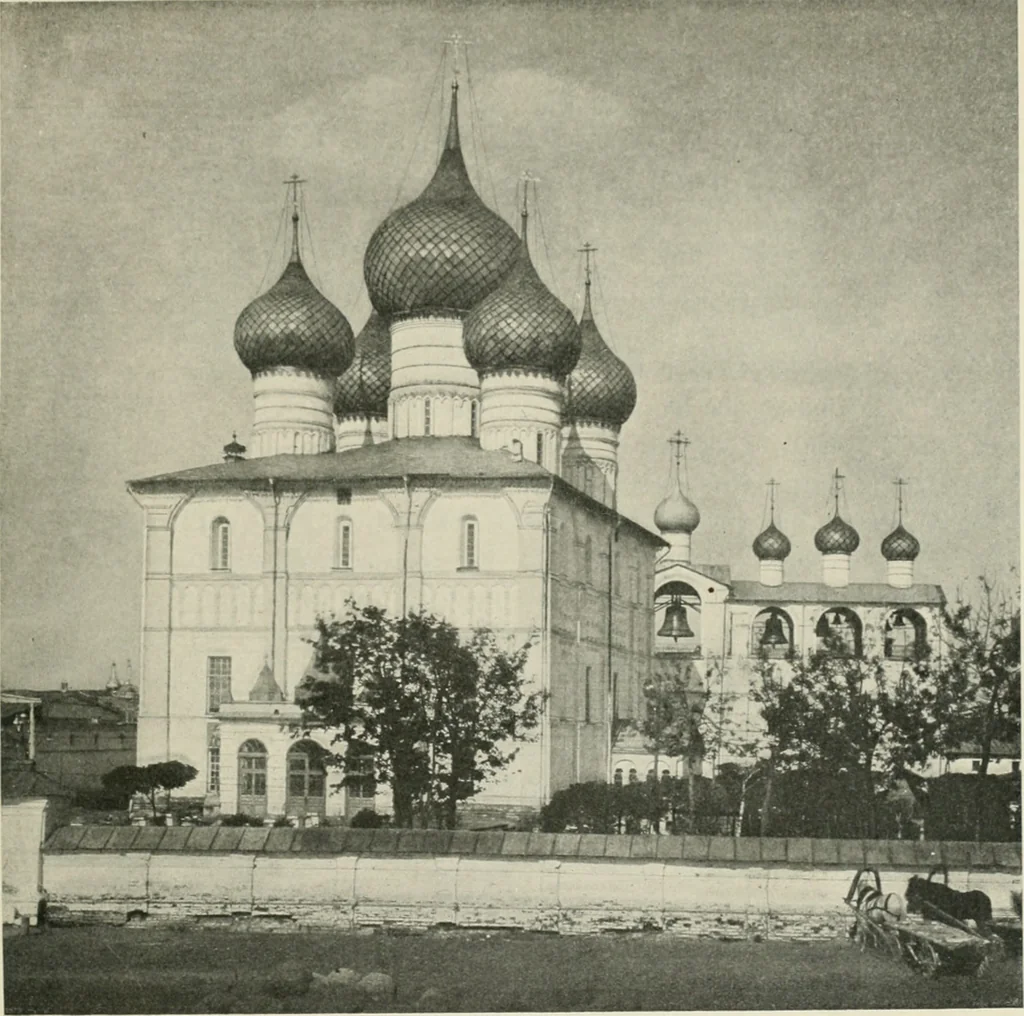 An illustration from Rostov Veliki. Uglich, 1913, leaf 36