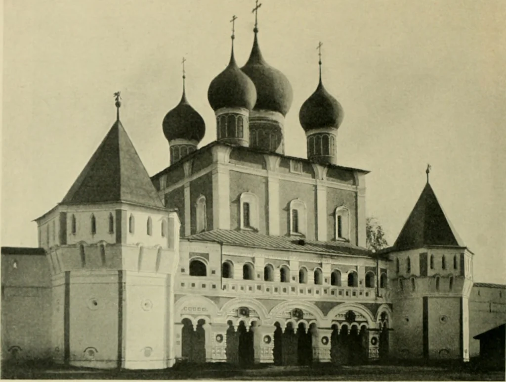 An illustration from Rostov Veliki. Uglich, 1913, leaf 59