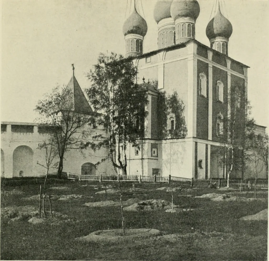 An illustration from Rostov Veliki. Uglich, 1913, leaf 60