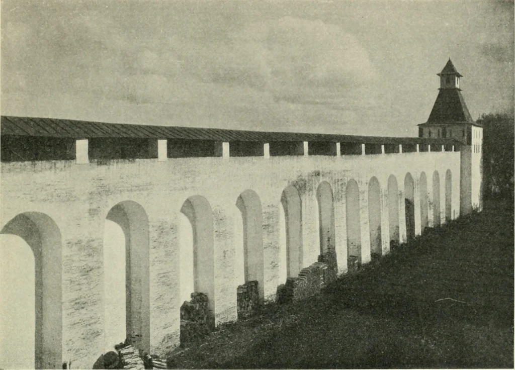 An illustration from Rostov Veliki. Uglich, 1913, leaf 64