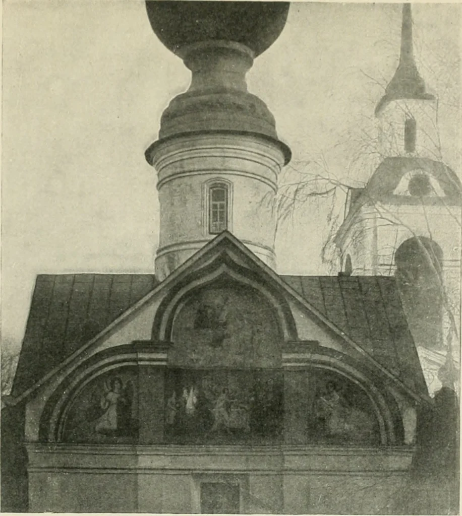 An illustration from Rostov Veliki. Uglich, 1913, leaf 68