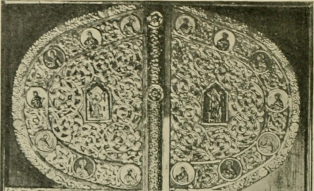 An illustration from Rostov Veliki. Uglich, 1913, leaf 69