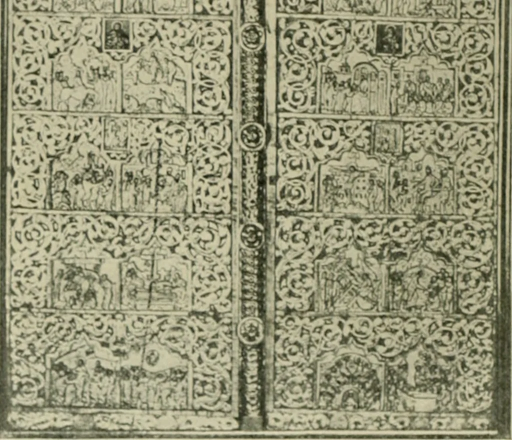 An illustration from Rostov Veliki. Uglich, 1913, leaf 69