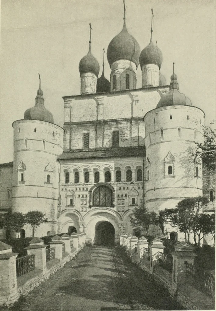 An illustration from Rostov Veliki. Uglich, 1913, leaf 74