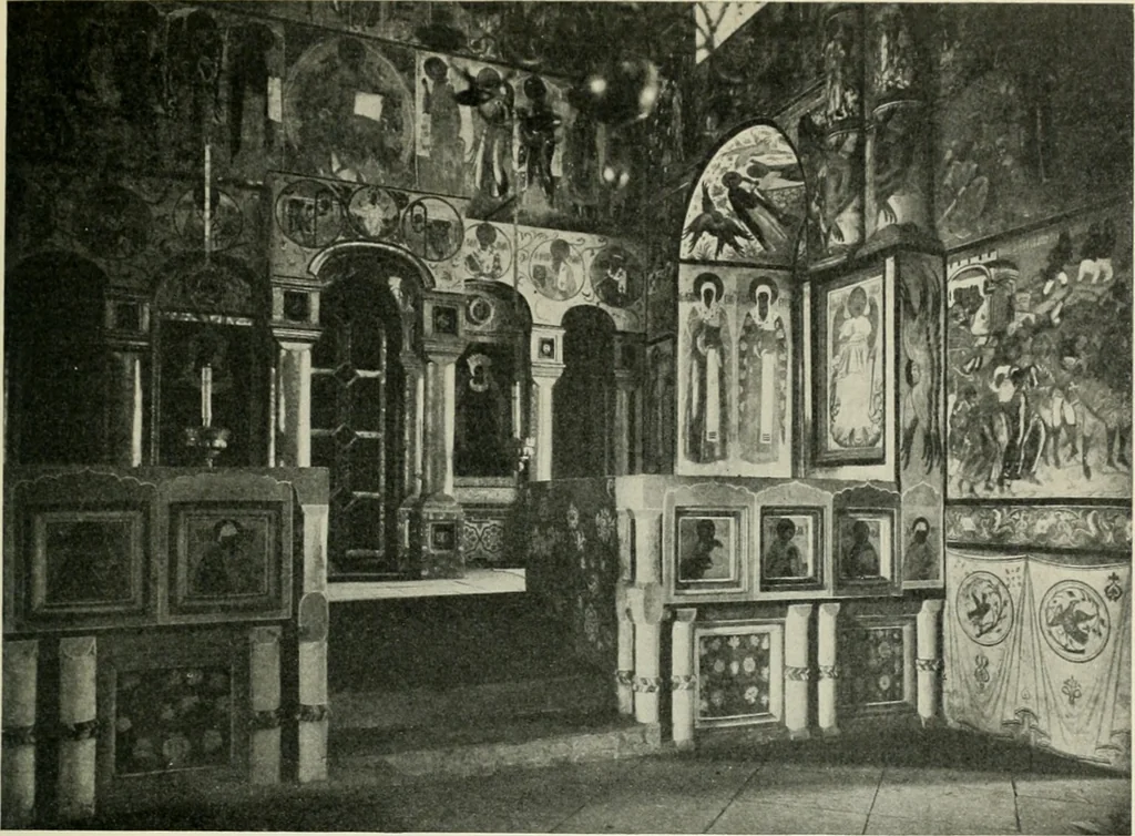 An illustration from Rostov Veliki. Uglich, 1913, leaf 76