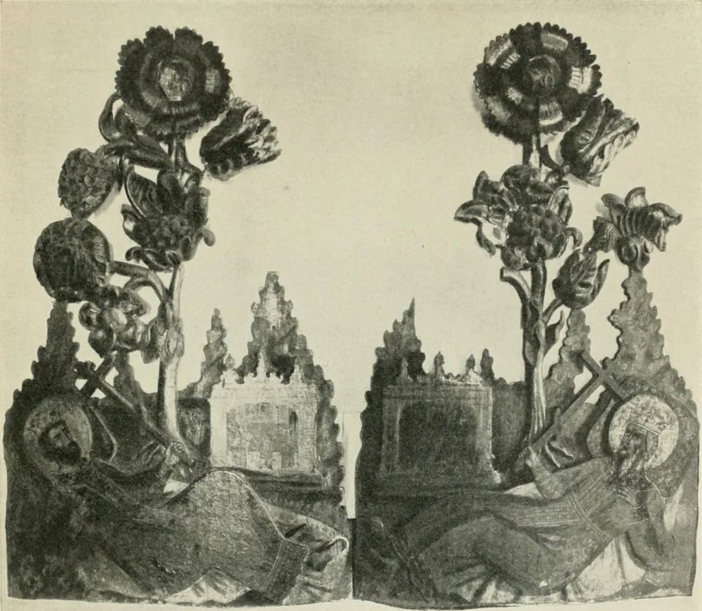 An illustration from Rostov Veliki. Uglich, 1913, leaf 82