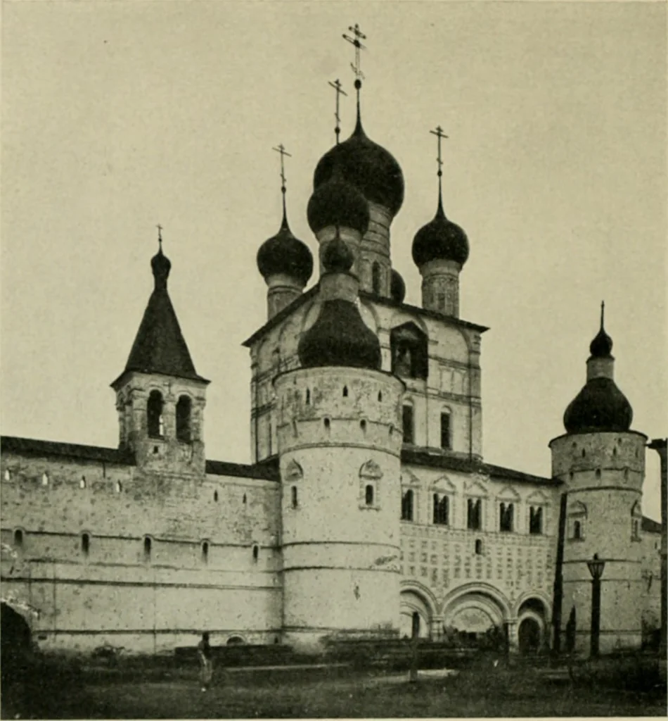 An illustration from Rostov Veliki. Uglich, 1913, leaf 87