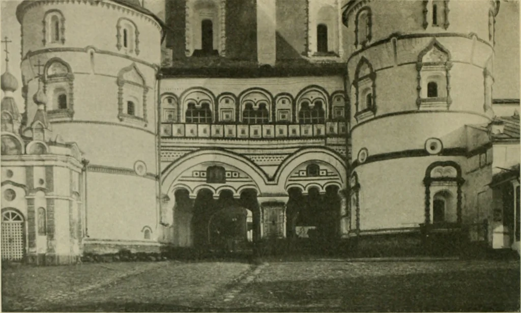 An illustration from Rostov Veliki. Uglich, 1913, leaf 93
