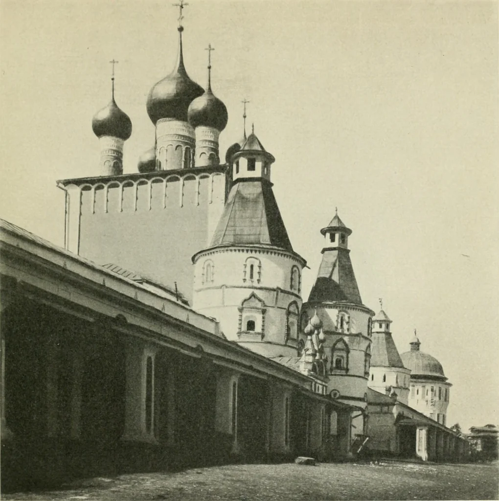 An illustration from Rostov Veliki. Uglich, 1913, leaf 96