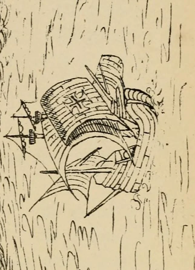 An illustration from Roteiro de Lisboa a Goa, annotado por João de Andrade Corvo, 1882, leaf 284