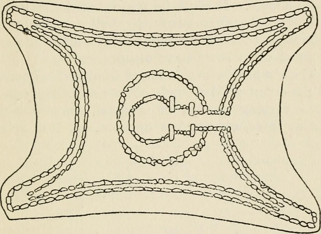 An illustration from Rough stone monuments and their builders, 1912, leaf 60