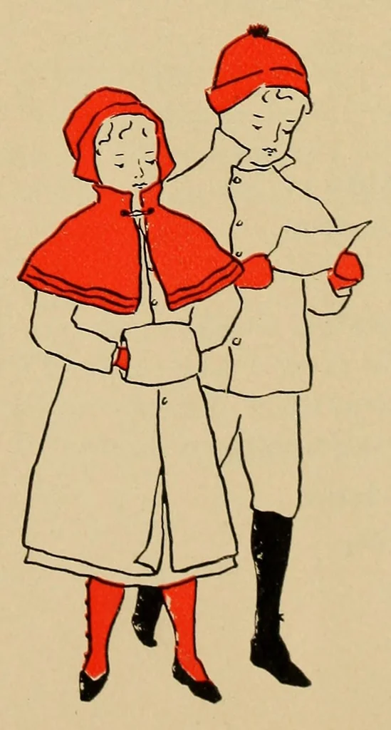 An illustration from A round of birthdays, 1897, leaf 13