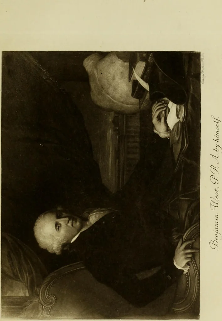 An illustration from The Royal Academy and its members 1768-1830, 1905, leaf 226