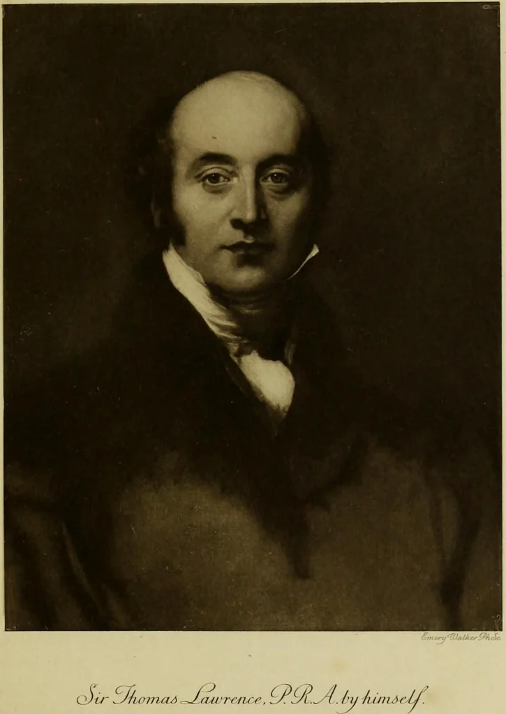 An illustration from The Royal Academy and its members 1768-1830, 1905, leaf 350