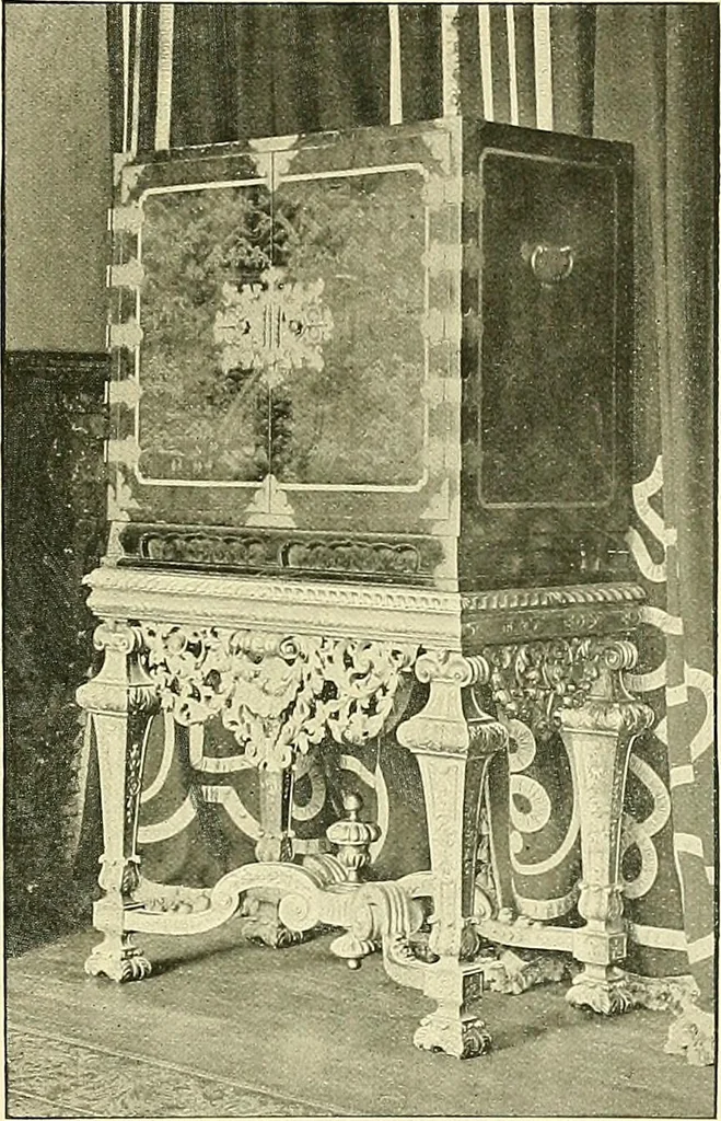 An illustration from Royal collections : Windsor Castle and Buckingham Palace, 1900, leaf 104
