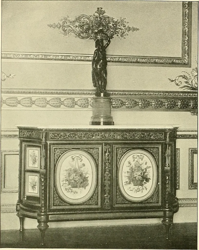An illustration from Royal collections : Windsor Castle and Buckingham Palace, 1900, leaf 121