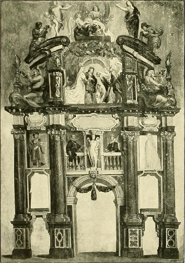 An illustration from Royal collections : Windsor Castle and Buckingham Palace, 1900, leaf 163