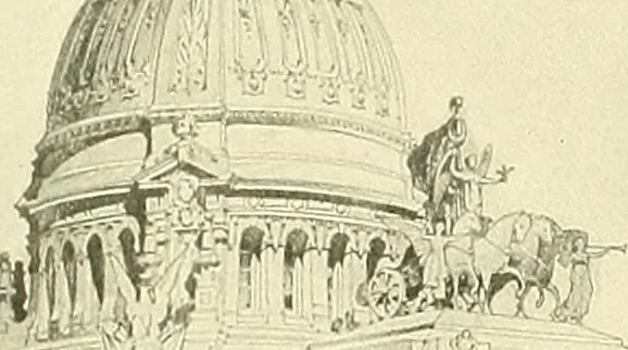 An illustration from Royal collections : Windsor Castle and Buckingham Palace, 1900, leaf 193