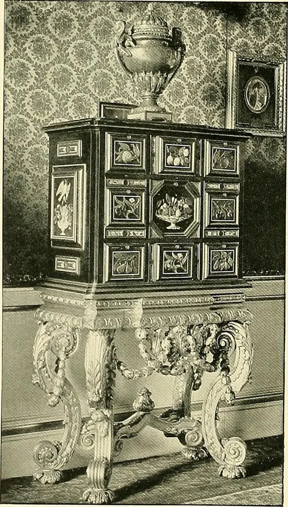 An illustration from Royal collections : Windsor Castle and Buckingham Palace, 1900, leaf 217